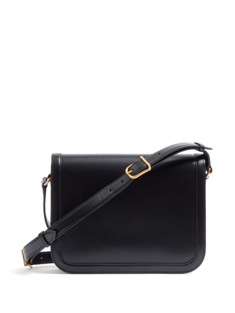 Valentino Garavani 9to5 leather shoulder bag - Black