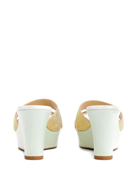 René Caovilla Trasmission sandals - Green