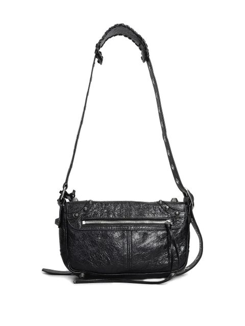 Balenciaga textured leather shoulder bag - Black - zdjęcie produktu nr 2