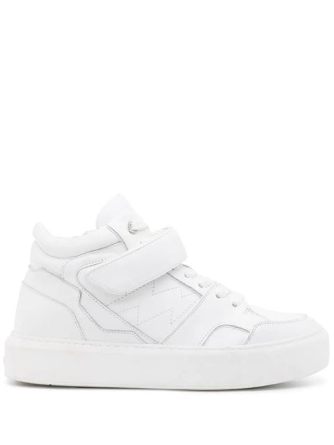 Zadig&Voltaire Flash mid-top flatform sneakers - White - zdjęcie produktu nr 1