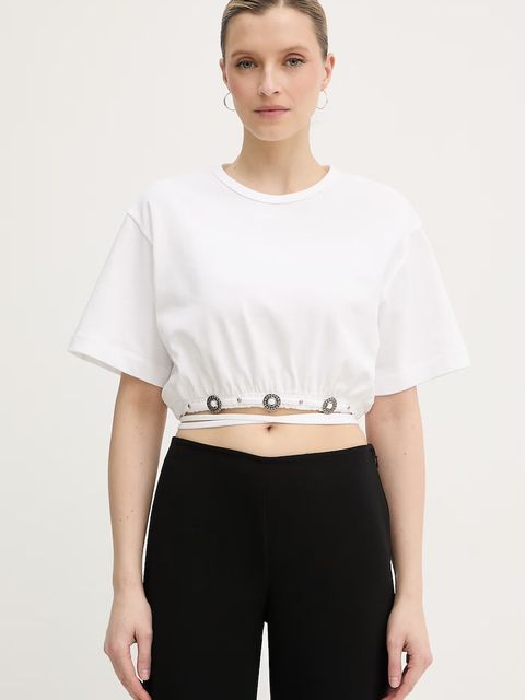 Pinko t-shirt damski bawełniany - zdjęcie produktu nr 2