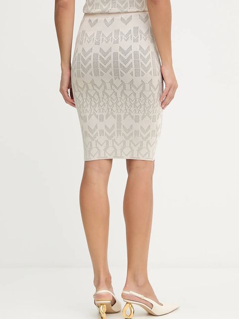 Marciano by Guess spódnica BILLIE kolor beżowy mini ołówkowa 5YGD16 5877Z