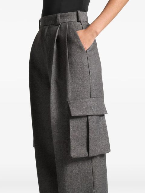 Manière De Voir Danielle pleated trousers - Grey