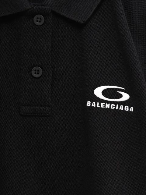 Balenciaga loop sports icon polo shirt - Black