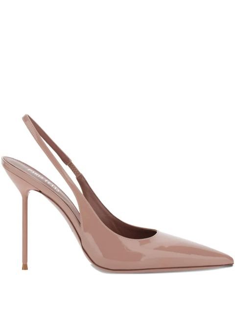 Paris Texas Lidia slingback pointed-toe pumps - Neutrals - zdjęcie produktu nr 1