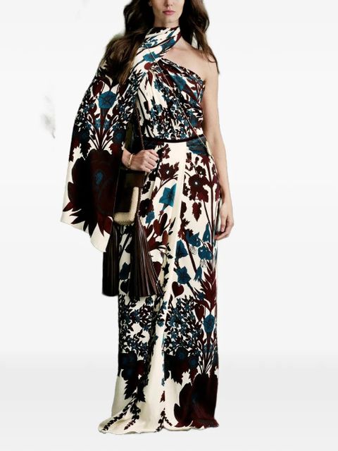 Johanna Ortiz Royal Garden midi dress - Neutrals