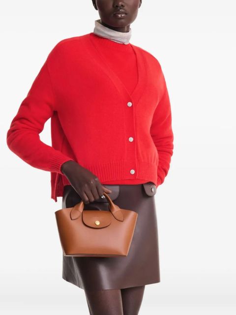 Longchamp Épure leather mini bag - Brown - zdjęcie produktu nr 2