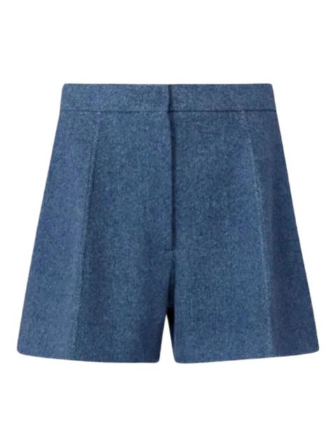Sportmax runway wool shorts - Blue