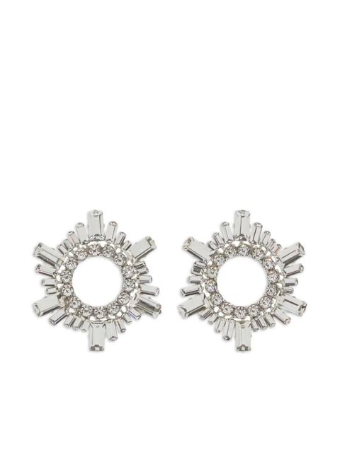 Amina Muaddi Begum earrings - Silver - zdjęcie produktu nr 1