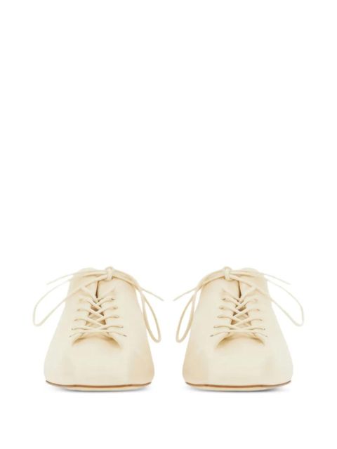 Aeyde lace-up leather shoes - Neutrals - zdjęcie produktu nr 2