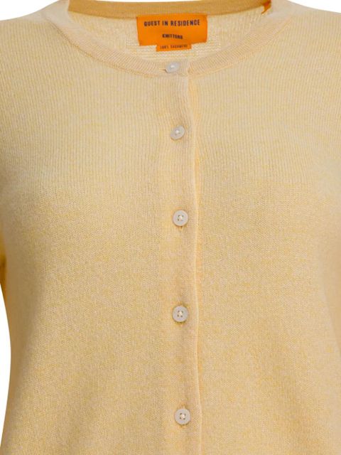 Guest In Residence buttoned cardigan - Yellow