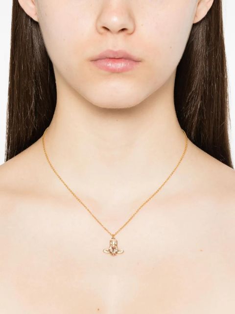 Vivienne Westwood Ariella Orb crystal-embellished necklace - Gold - zdjęcie produktu nr 2
