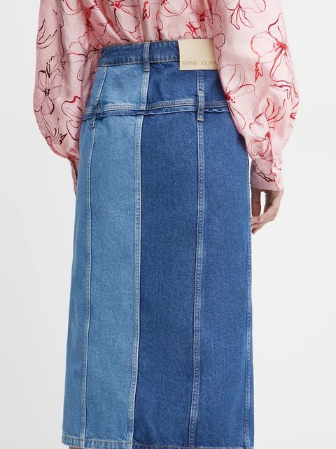 Stine Goya spódnica jeansowa