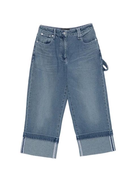 Simone Rocha strap-ebellished jeans - Blue - zdjęcie produktu nr 1