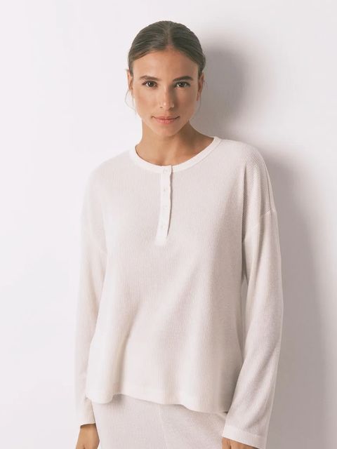 women'secret piżama damska kolor beżowy 4752531 - zdjęcie produktu nr 2