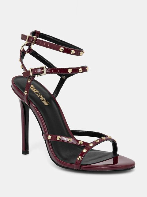 Just Cavalli sandały kolor bordowy 79RA3S20ZSD52343 - zdjęcie produktu nr 1