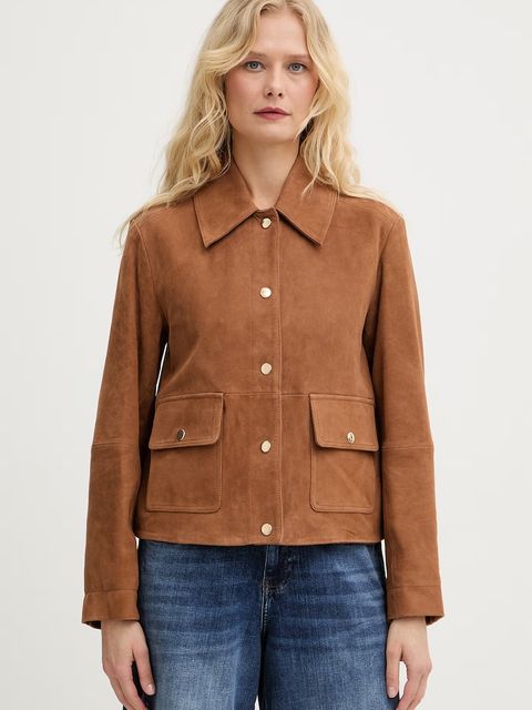 iBlues krótka kurtka damska zamszowa COSETTA - zdjęcie produktu nr 1