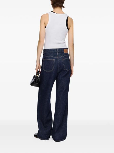 GANNI Izey five-pockets jeans - Blue
