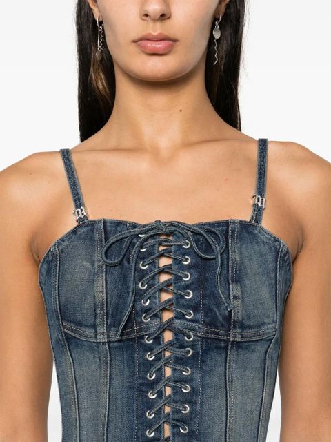 MISBHV Lara corset - Blue