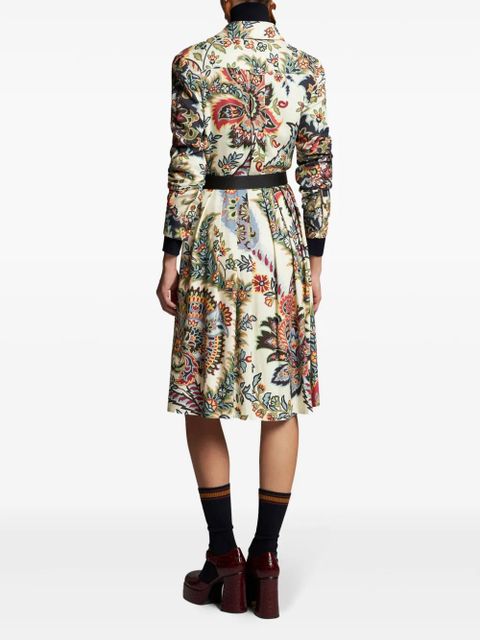 ETRO paisley print shirt dress - Neutrals