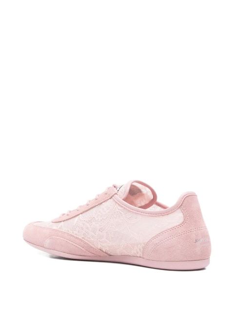 Jimmy Choo Sunny lace-up sneakers - Pink