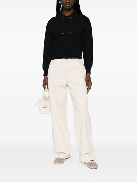 Max Mara Ghia double-breasted cardigan - Black - zdjęcie produktu nr 2