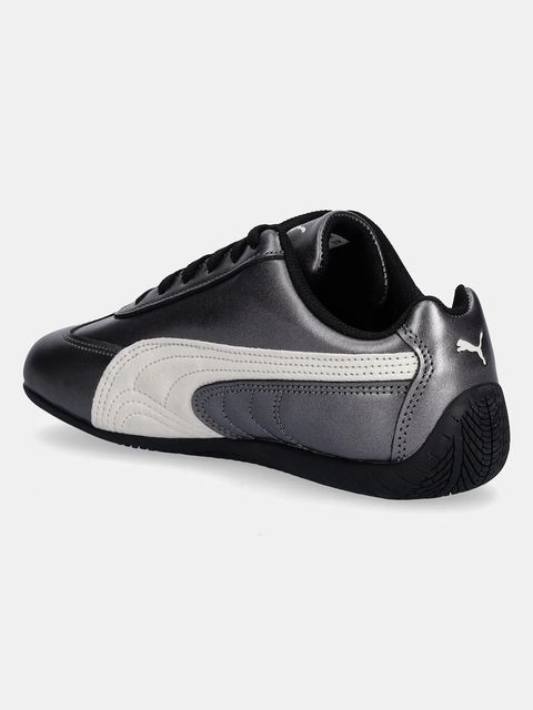 Puma sneakersy skórzane Speedcat kolor srebrny 403689