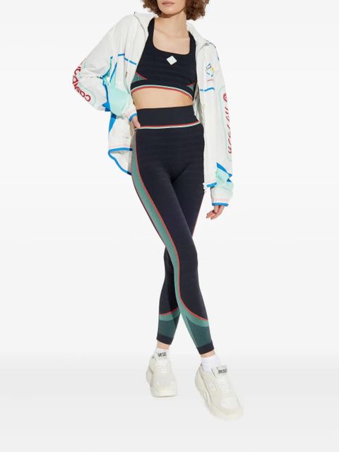 Casablanca panelled leggings - Black - zdjęcie produktu nr 2