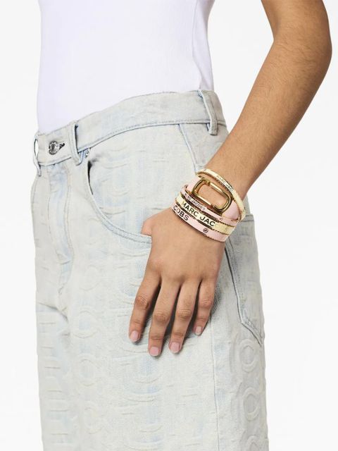 Marc Jacobs The J Marc hinge bangle - Gold
