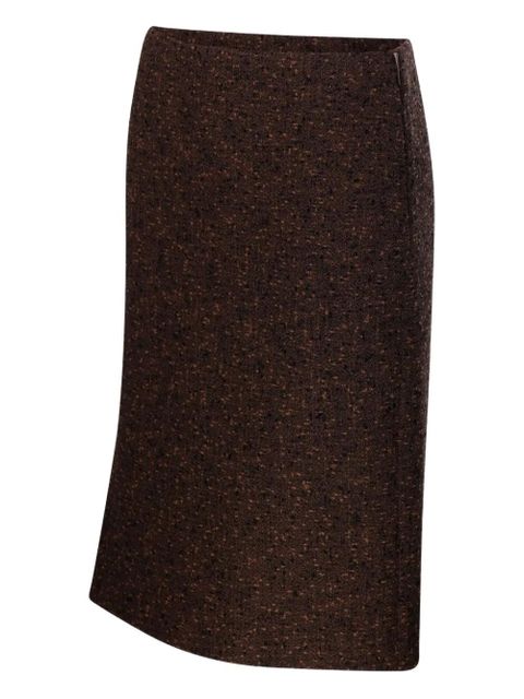 Gucci wool midi skirt - Brown