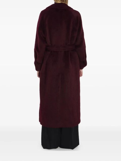 Max Mara belted coat - Red