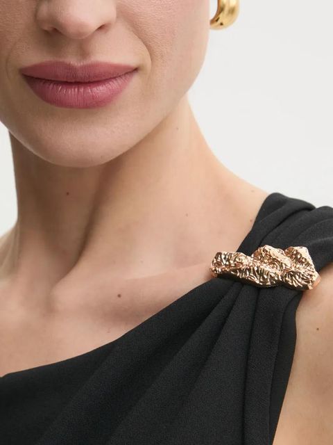 Marella sukienka DOCCIA kolor czarny mini prosta 2513221043200