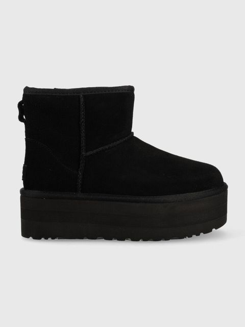 UGG śniegowce skórzane Classic Mini Platform - zdjęcie produktu nr 1