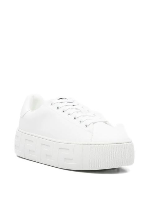 Versace platform-sole low-top sneakers - White - zdjęcie produktu nr 2