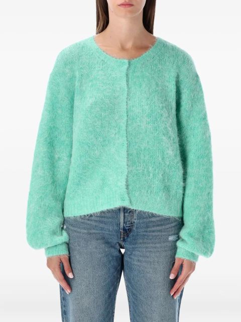 American Vintage buttoned cardigan - Green - zdjęcie produktu nr 1