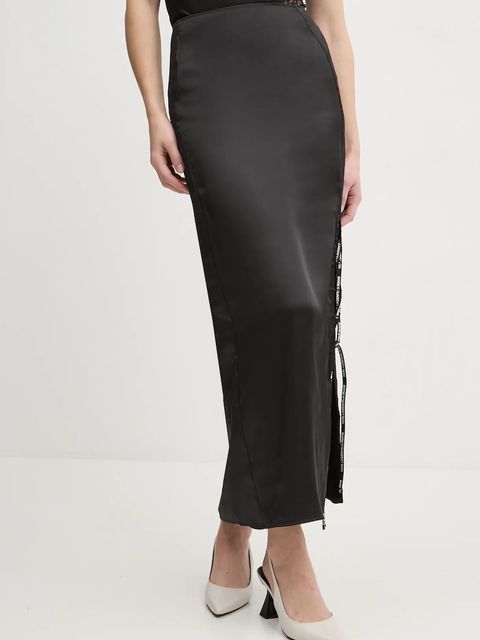 Karl Lagerfeld Jeans spódnica kolor czarny maxi ołówkowa A1W12010 - zdjęcie produktu nr 1