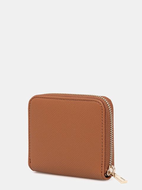 Guess portfel LAUREL damski kolor brązowy SWZG74 59137