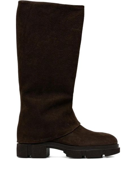 Copenhagen chunky-sole knee-high boots - Brown - zdjęcie produktu nr 1