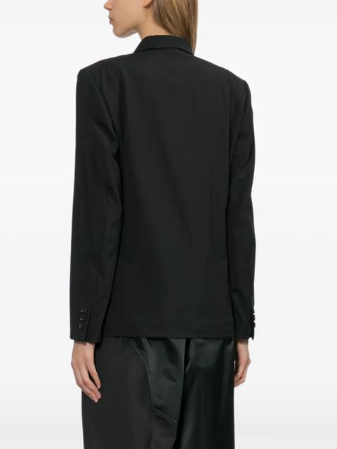 Comme Des Garçons notched-lapels blazer - Black