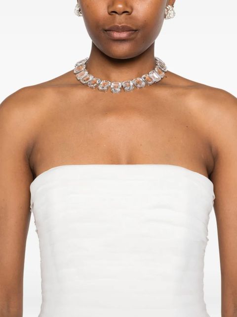 Aje Soundscape maxi dress - White