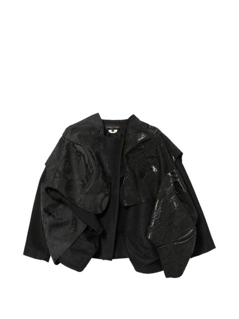 Comme Des Garçons asymmetric jacket - Black - zdjęcie produktu nr 1