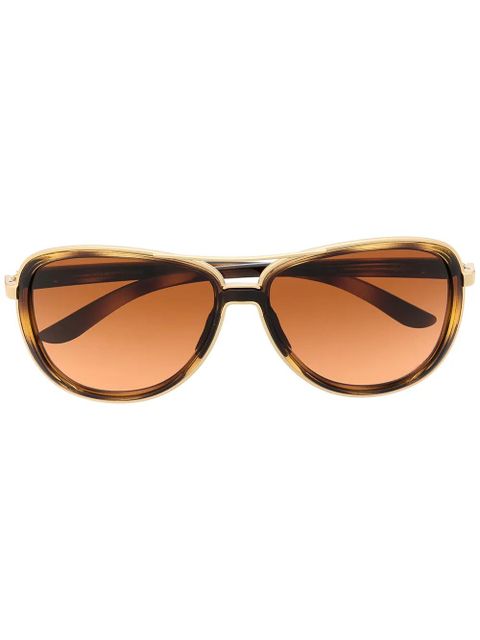 Oakley Split Time pilot-frame sunglasses - Gold - zdjęcie produktu nr 1