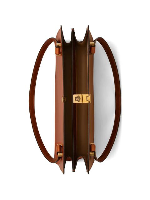Versace Severine leather tote bag - Brown