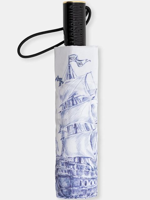 Moschino parasol kolor biały 8989 - zdjęcie produktu nr 2