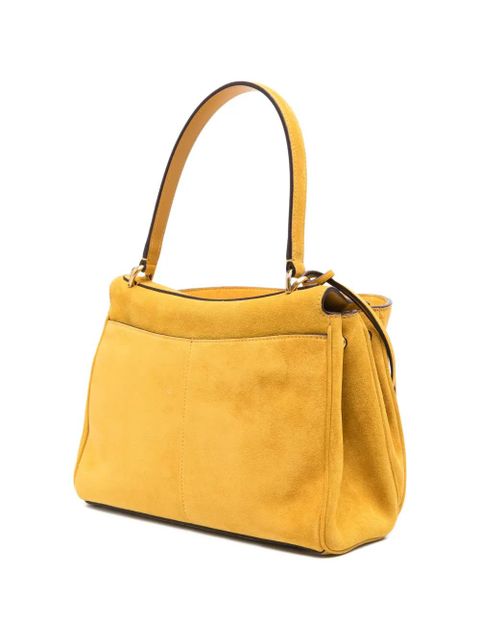 Balenciaga small Rodeo suede tote bag - Yellow