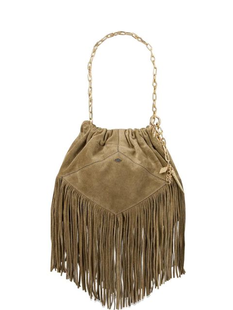 Ba&Sh June fringe-detail shoulder bag - Brown - zdjęcie produktu nr 1