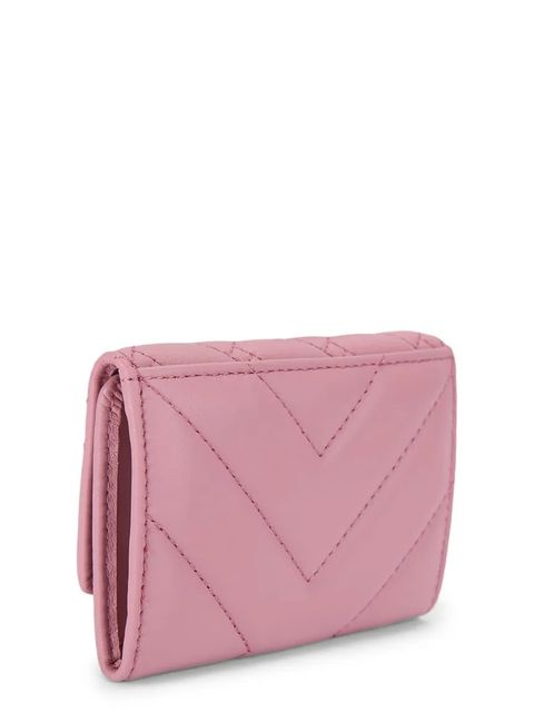 Kurt Geiger London portfel skórzany damski kolor różowy 5375798109