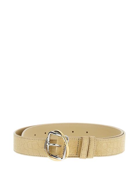 Jacquemus suede two-tone buckle belt - Neutrals - zdjęcie produktu nr 1