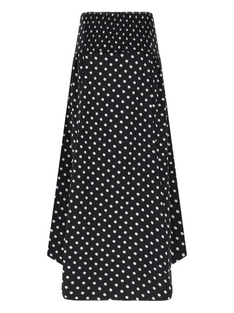 GANNI polka-dot skirt - Black - zdjęcie produktu nr 2
