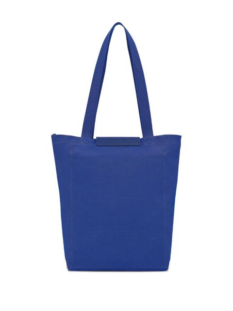 Longchamp Le Pliage M logo-print tote bag - Blue
